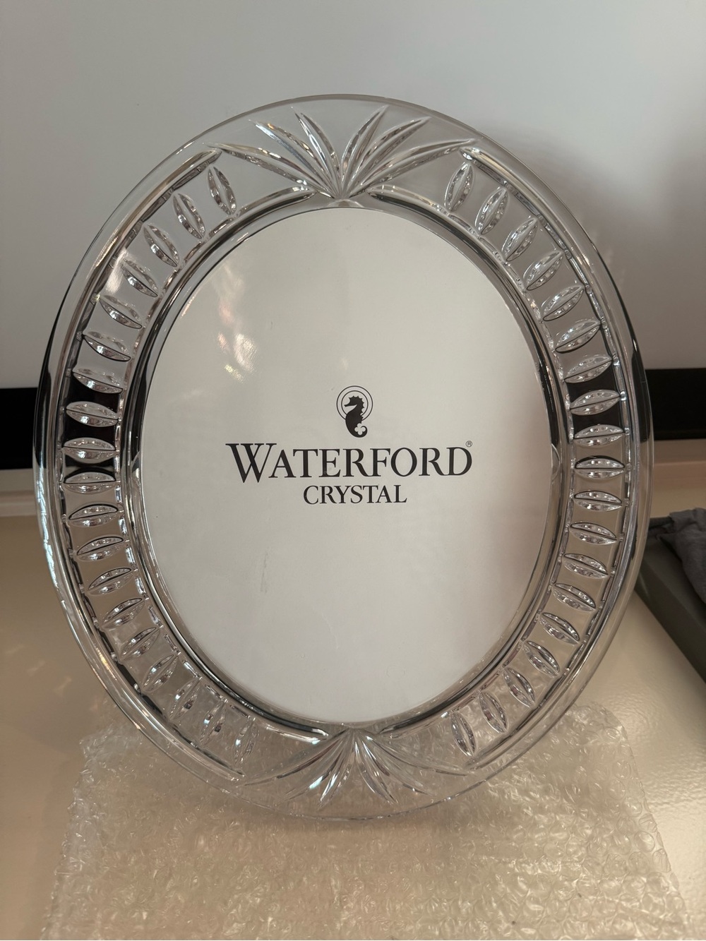 Waterford Crystal Oval Frame - Clear Crystal